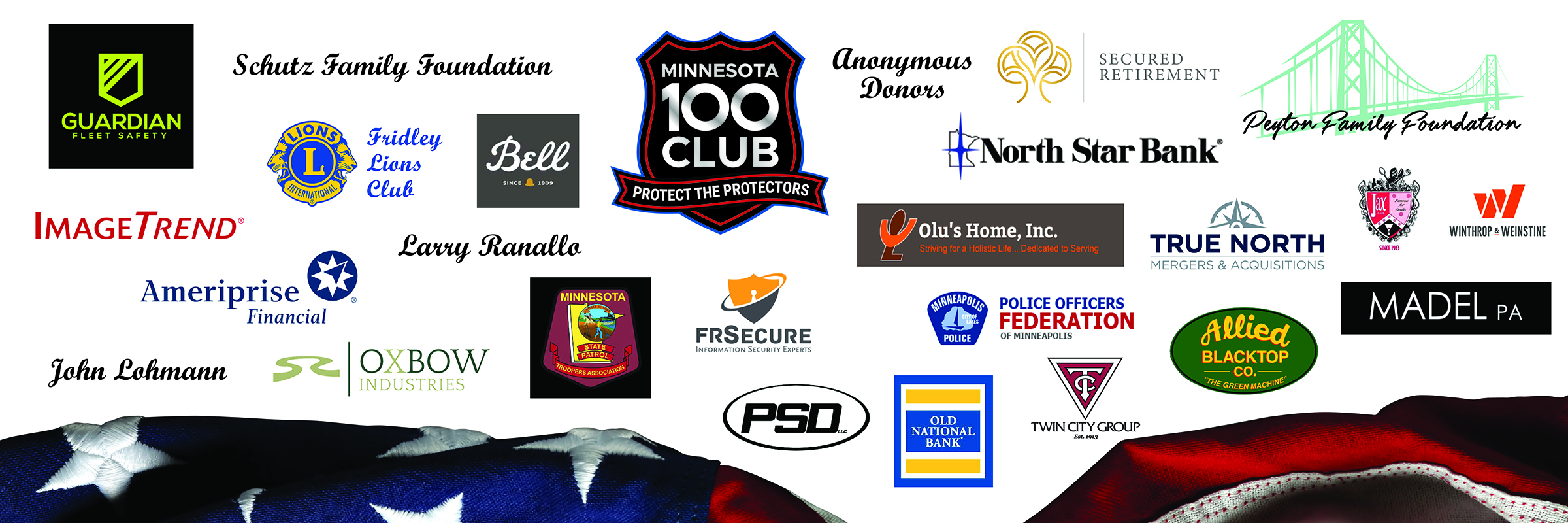 MN 100 Club Dinner Sponsors